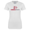 Thumbnail image for  Next Level Womens White Boyfriend Tee