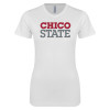 Thumbnail image for  Next Level Womens White Boyfriend Tee