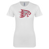 Thumbnail image for  Next Level Womens White Boyfriend Tee