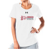 Thumbnail image for  Under Armour Womens White Charged Cotton Tee