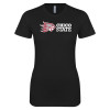 Thumbnail image for  Next Level Womens Black Boyfriend Tee