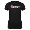 Thumbnail image for  Womens Black Performance Tee