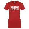 Thumbnail image for  Next Level Womens Red Boyfriend Tee