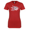 Thumbnail image for  Next Level Womens Red Boyfriend Tee