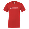 Thumbnail image for  Bella + Canvas Red Jersey Cotton T Shirt