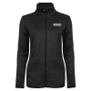 Thumbnail image for  Womens Black Heather Fleece Jacket