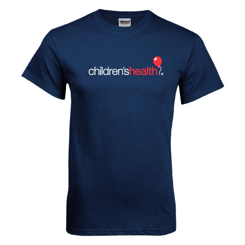  Navy T Shirt - Childrens Health Logo