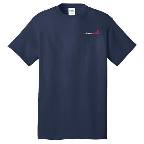  Extended Navy T Shirt - Childrens Health Logo