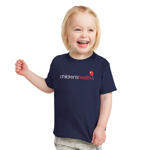  Toddler Navy T Shirt - Childrens Health Logo