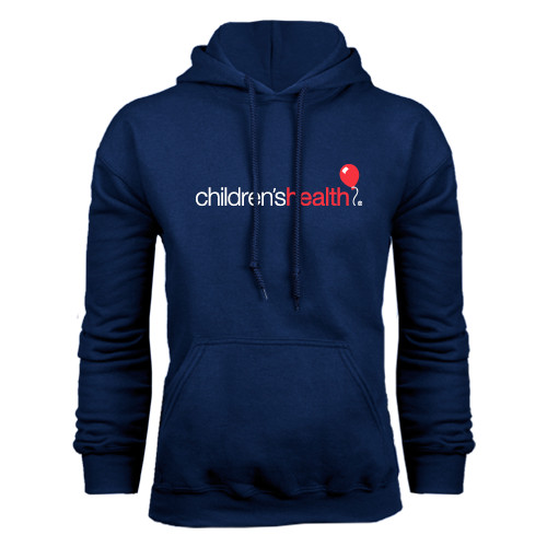  Navy Fleece Hoodie - Childrens Health Logo