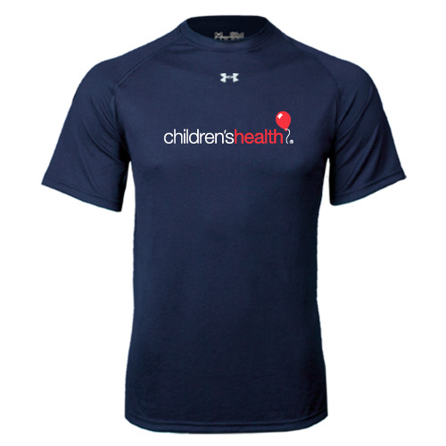  Under Armour Navy Tech Tee - Childrens Health Logo