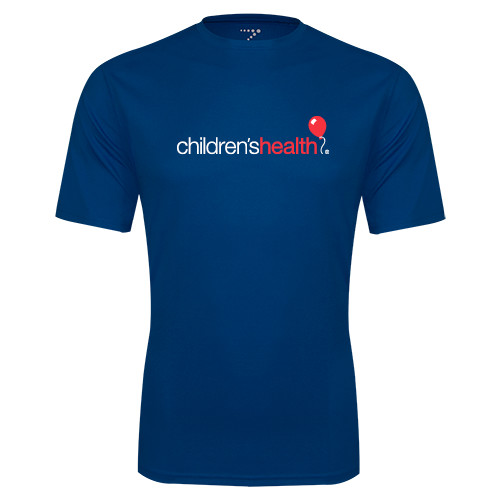  Navy Performance Tee - Childrens Health Logo