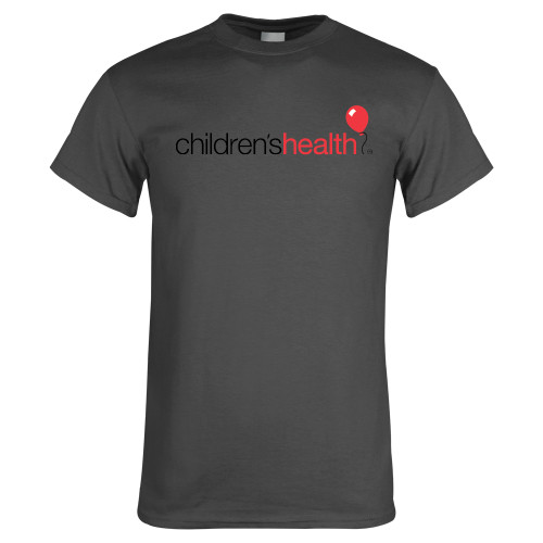  Charcoal T Shirt - Childrens Health Logo