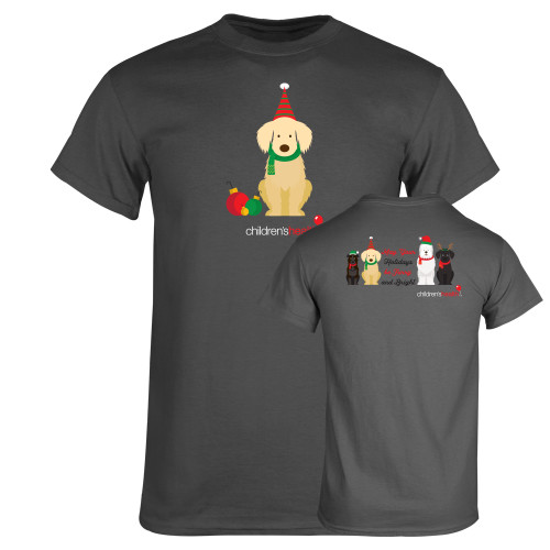  Charcoal T Shirt - Holiday Front