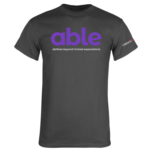  Charcoal T Shirt - Able - abilities beyond limited expectations