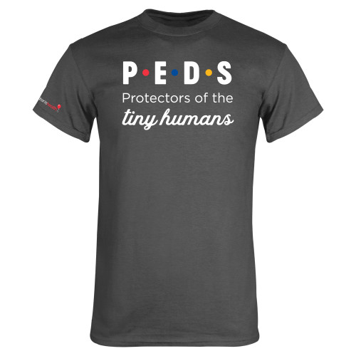  Charcoal T Shirt - PEDS of the tiny humans