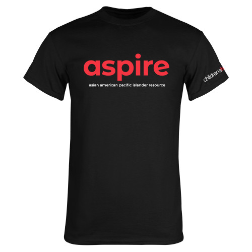  Black T Shirt - Aspire - Asian American Pacific Islander Resource