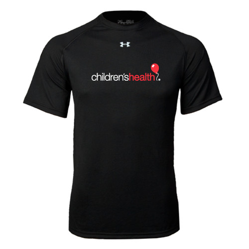  Under Armour Black Tech Tee - Childrens Health Logo