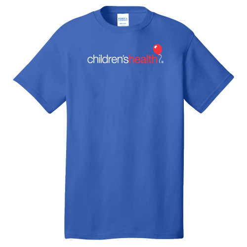  Extended Royal T Shirt - Childrens Health Logo