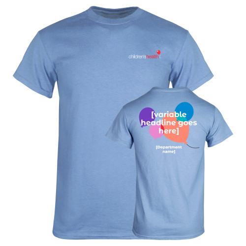 Light Blue T Shirt - Personalized