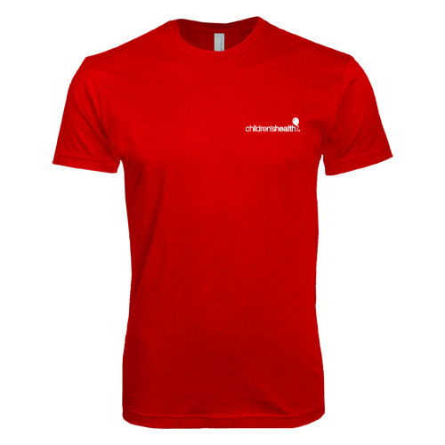  Next Level Red Softstyle T Shirt - Childrens Health Logo
