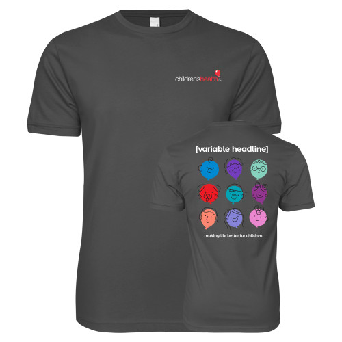  Next Level Charcoal SoftStyle T Shirt - Personalized