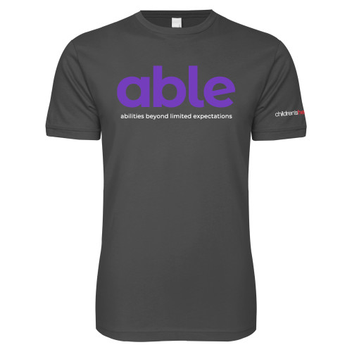  Next Level Charcoal SoftStyle T Shirt - Able - abilities beyond limited expectations