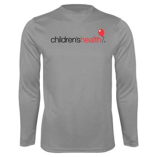  Steel Performance Longsleeve Shirt - Childrens Health Logo