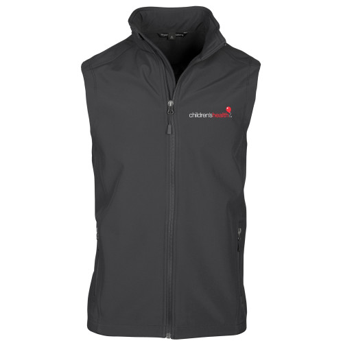  Charcoal Softshell Core Vest - Childrens Health Logo
