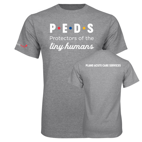  Grey T Shirt - PEDS of the tiny humans