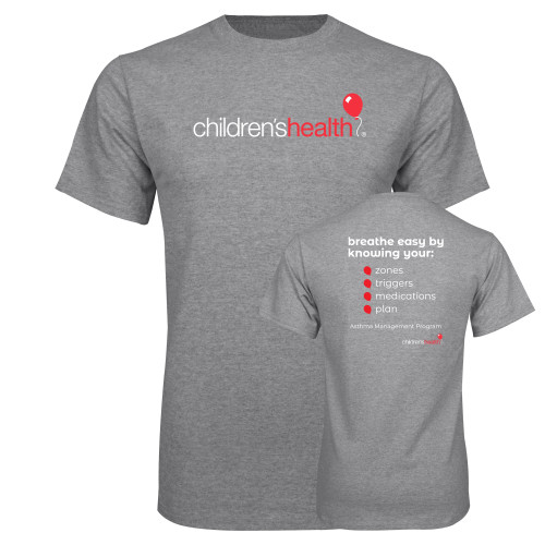  Grey T Shirt - Asthma Management Program