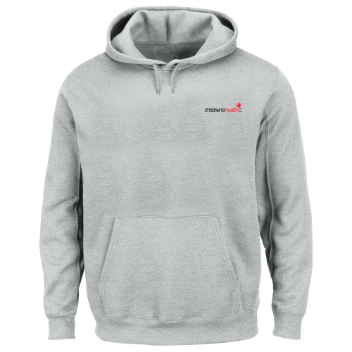  Extended Heather Grey Hoodie - Childrens Health Logo