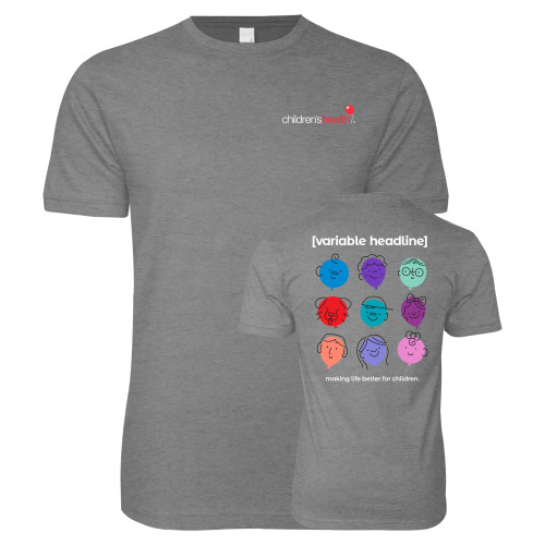  Next Level Heather Grey SoftStyle T Shirt - Personalized