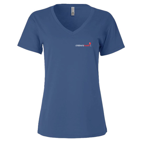 Main Image for  Next Level Womens Royal Cotton V Neck Tee