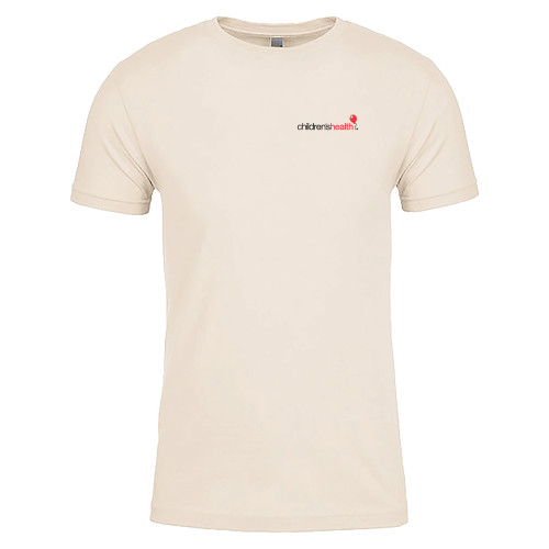  Next Level Unisex Sand Cotton Tee - Childrens Health Logo