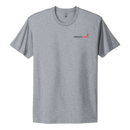 Main Image for  Next Level Heather Grey Heavyweight Cotton Tee