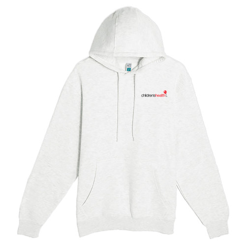  Lane Seven Oatmeal Fleece Pullover Hoodie - Childrens Health Logo
