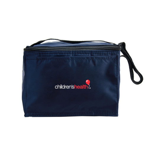  Six Pack Navy Cooler - Childrens Health Logo