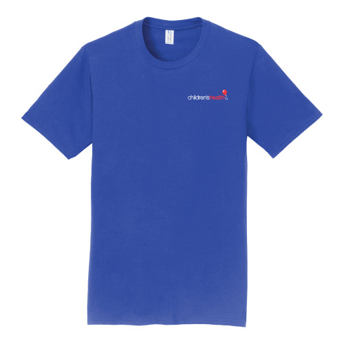  Port & Co Royal Fan Favorite Tee - Childrens Health Logo