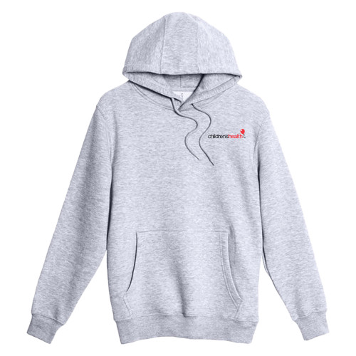  Lane Seven Heather Grey Fleece Pullover Hoodie - Childrens Health Logo