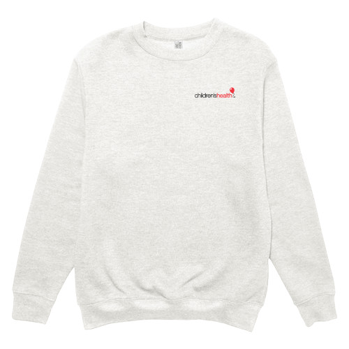  Lane Seven Oatmeal Fleece Crew - Childrens Health Logo