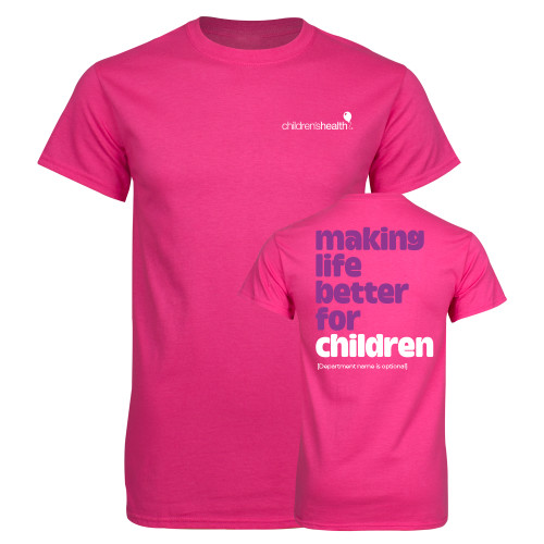  Hot Pink T Shirt - Personalized