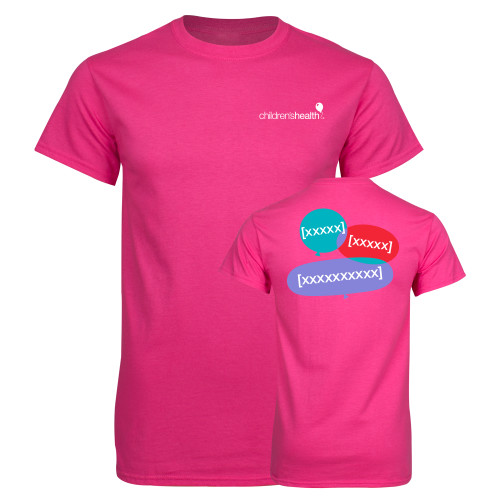 Hot Pink T Shirt - Personalized