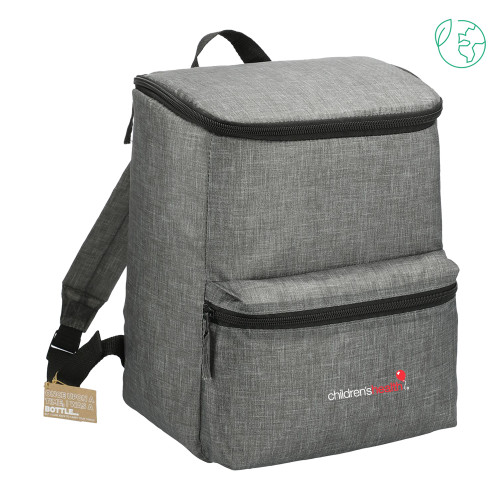  Excursion Charcoal Recycled 20 Can Backpack Cooler - Childrens Health Logo