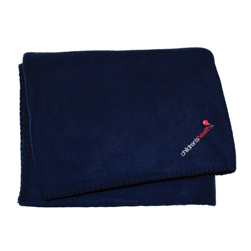  Navy Blanket - Childrens Health Logo