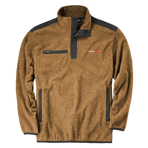  DRI DUCK Saddle Ranger Mens Fleece Pullover - Childrens Health Logo