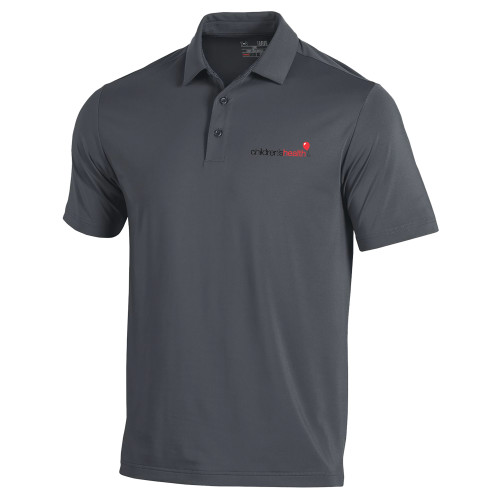  Under Armour Graphite Performance Polo - Childrens Health Logo