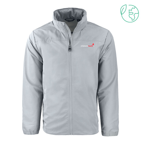 C&B Grey Charter Eco Recycled Full Zip Jacket - Childrens Health Logo