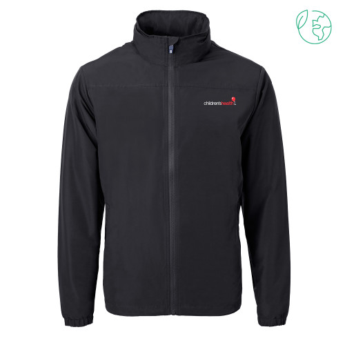  C&B Black Charter Eco Recycled Full Zip Jacket - Childrens Health Logo
