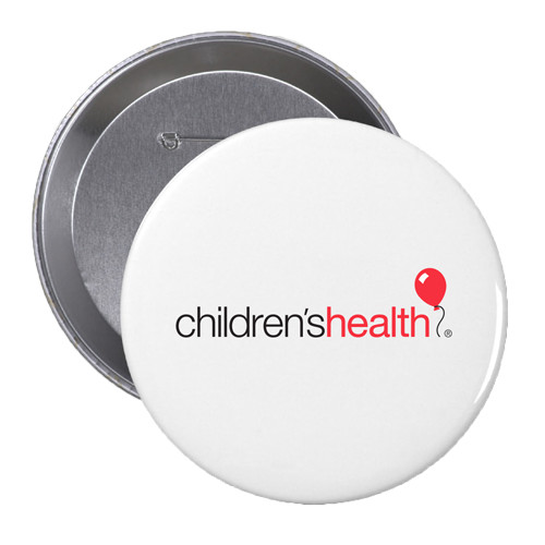  2.25 inch Round Button - Childrens Health Logo
